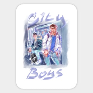 Subway boys Sticker